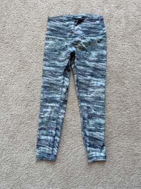 Lululemon Wunder Under Hi-Rise 7/8 Leggings Size 10 Aerial Drift Multi